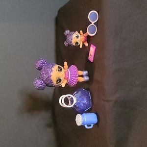 L.O.L Purple Queen plus Baby
